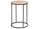 AC Design Beistelltisch Seaford Braun, Ø 40 x 55 cm