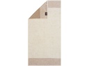 Cawö Handtuch Two-Tone 50 x 100 cm, Nature