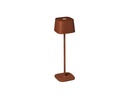 Konstsmide Akku-Tischleuchte Capri USB, 2700-3000 K, 2.2 W, Schwarz