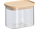 Zeller Present Vorratsdose Bambusdeckel 1.3 l