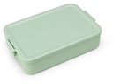 Brabantia Lunchbox Make & Take 25.5 x 16.7 x 6.2 cm, Dunkelgrau