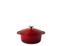 Lunasol Kochtopf Jupiter 5 L, 26 cm emailliert Rot