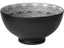 Lunasol Schale Basic Levante Ø 14 cm, 6 Stück, Schwarz/Weiss