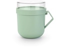 Brabantia Suppenbehälter Make & Take 600 ml, Dunkelgrau