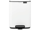Brabantia Kosmetikeimer Bo 7 l, Schwarz matt