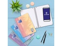 Oxford Notizheft Touch assortiert B5, Kariert