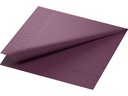 Duni Papierservietten 165552 40 cm x 40 cm, 250 Stück, Violett