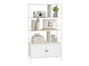 relaxdays Regal 154.5 x 74 cm Braun