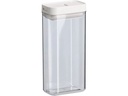 Zeller Present Vorratsdose Vakuumdeckel 1.1 l, Transparent/Weiss