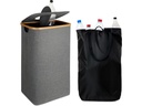 relaxdays Recyclingbehälter 100 L Schwarz