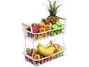 relaxdays Etagere 34 x 27 cm Weiss