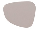 Zeller Present Glasuntersetzer 2 Tone 12 x 10 cm, Schwarz/Dunkelgrün
