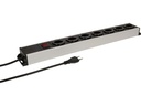 Max Hauri Steckdosenleiste Power Line 9x Typ 13 Schalter 1.5m