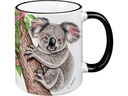 creanorm Tasse Wild Koala 330 ml, 1 Stück, Hellgrün