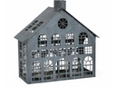 CHALET Windlicht Seevetal L 32 x 13 x 32 cm, Grau