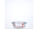 International Cookware Auflaufform Cocotte 1.6 l, Rund, Transparent