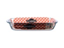 International Cookware Auflaufform 32 x 20 cm Eckig, Transparent
