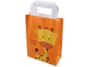 ELCO Geschenktüte Color Animal Zebra 18 x 8 x 26 cm, 50 Stück