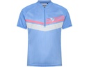 Ziener Velotrikot NESTEL-Z Junior Unisex Dreamy Sky White, Gr. 152