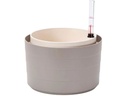Plastia Bewässerungstopf Berberis 30 cm ohne Vorhang Taupe
