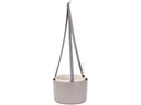 Plastia Bewässerungshängeampel Berberis 26 cm drei Bänder Braun