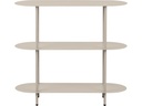 House Nordic Regal Rieti, 31 x 90 x 150 cm, Sand