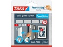 tesa Klebepad Powerstrips CLICK Small 4 Paar, 1.8 kg