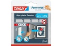 tesa Klebepad Powerstrips CLICK Large 16 Paar, 7.2 kg