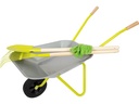 small foot Gartenwerkzeug-Set mit Schubkarre Hellblau