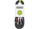 Bemero Audio-Verbindungskabel BAC2545-300BK Schwarz