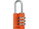 Abus Zahlenschloss 145/20 Lock-Tag Silber Aluminium