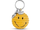 Bon Ton Toys Schlüsselanhänger Smiley ECO Kordsamt Türkis 4.5 cm