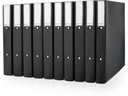 Rapesco Ordner Eco GRS 40 cm, 10 Stück, Assortiert