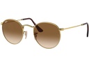 Ray-Ban Sonnenbrille Round Metal Gold