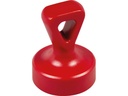 Berec Haftmagnet mit Öse, Ø 17 mm 2 Stück, Weiss