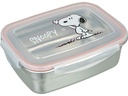 Undercover Lunchbox Edelstahl Peanuts Orange/Silber