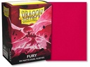 Dragon Shield Kartenhülle Dual Matte: Fury Standardgrösse Pink 100