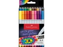 Faber-Castell Fasermaler Grip Boldpen 10 Stück