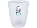 Elho Blumentopf Brussels Orchidee Hoch 1.3 l, Weiss