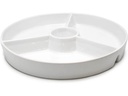 Nerthus Snackteller 1 Stück, Weiss, 25.5 cm