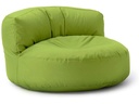 Lumaland Sitzsack-Sofa, 320 l Polyester (PES)/Textil, Hellgrün