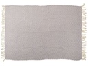 Arti Casa Baumwolldecke 170 x 130 cm, Beige