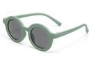 OKKIA Kinder-Sonnenbrille Tondo, 6-10 Jahre Light Pink