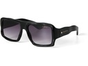 OKKIA Sonnenbrille Seletti Kansas Black, Yellow gradient lens