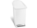 Simplehuman Treteimer Slim Step Can 10 l Schwarz