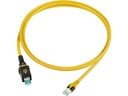Hanwha Vision Verbindungskabel SPP-C00405EP Gelb 1