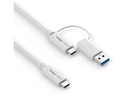 PureLink iSeries USB-Kabel C-C, USB-A Aufsatz USB-C - USB-A/USB-C 1 m