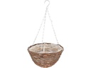 Esschert Design Blumenampel Weidengeflecht 35 cm