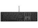 LMP Tastatur USB Grosse Beschriftung WinOS Silber