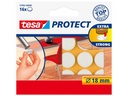 tesa Filzgleiter Protect Ø 26 mm 9 Stück, Weiss